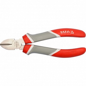 Бокорезы YATO 160 мм двухкомпонентная ручка, никелированные CrV