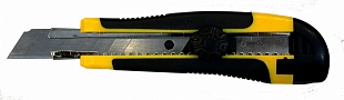 Нож Bohrer с выдвижными лезвиями 18 мм усиленный, двухкомпонентная ручка
